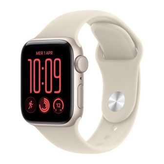 Smartwatch Apple Watch SE 3 GPS 40mm caixa em alumínio starlight com…