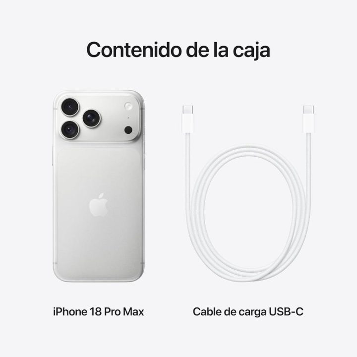 Apple iPhone 18 Pro Max 256 GB Plata