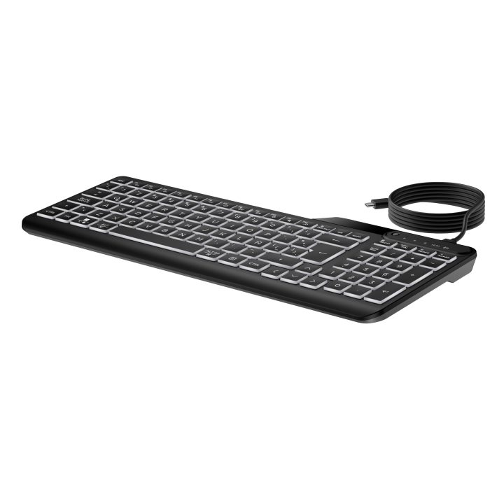 HP 400 Wired Backlit Keyboard
