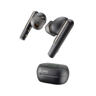HP Poly Intra-auriculares Poly Voyager Free 60+ UC M cor Preto…