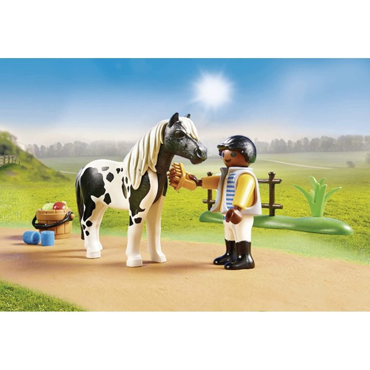 Playmobil coleccionable pony lewitzer (70515)