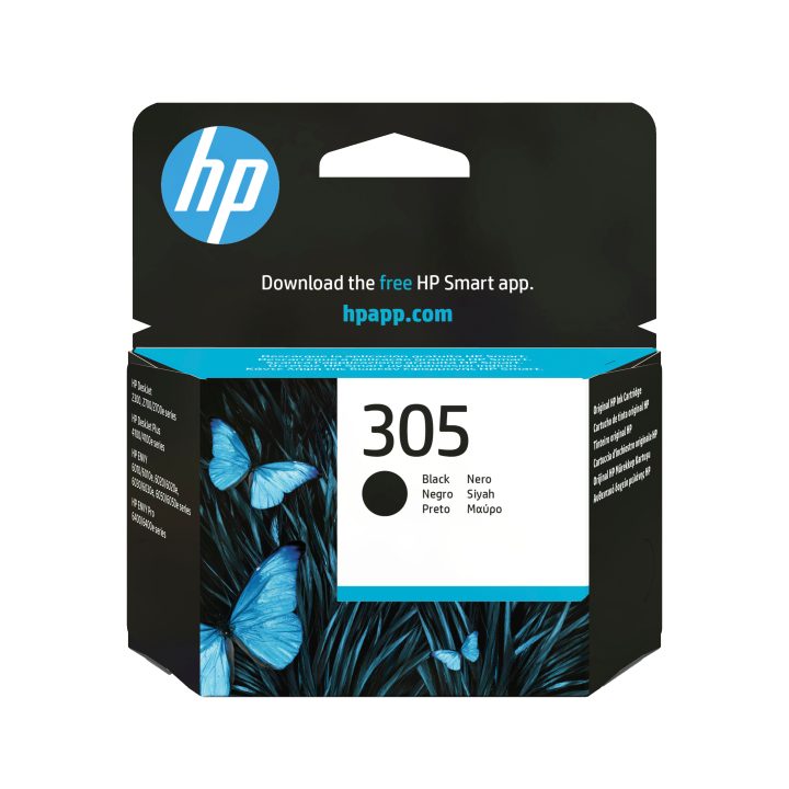 HP Cartucho de Tinta Original 305 Preto