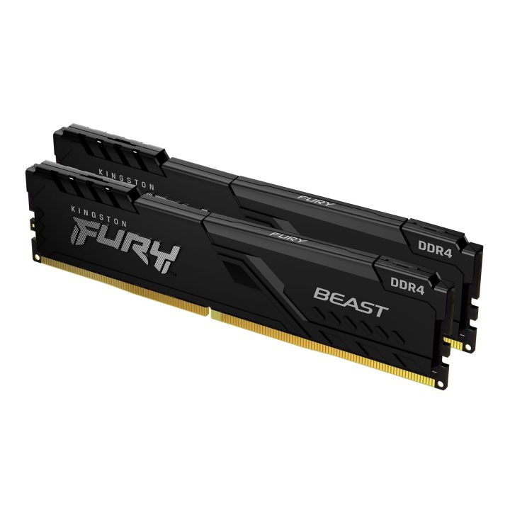 Kingston FURY Beast 32 GB (2 x 16 GB) DDR4 3200 MHz CL16…