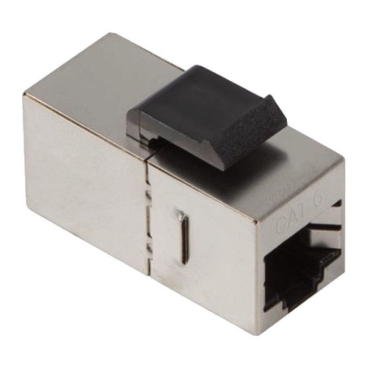 Conector keystone Phasak h-h RJ45 RJ45 FTP cat. 6 metal (PHK 2210)
