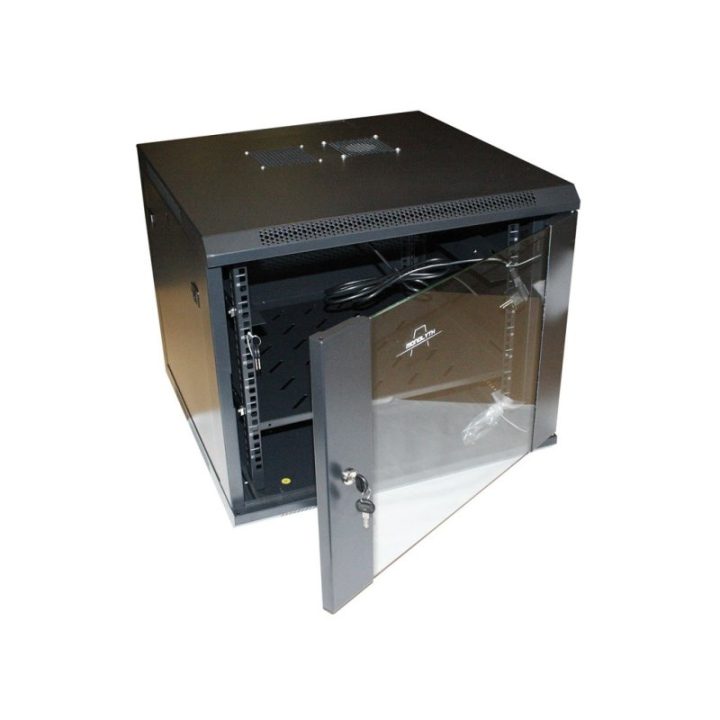 Monolyth Wall-Mount Cabinet 18U SH6618 600X600 1F-2V-2L (202140)