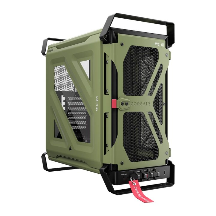 Corsair Warthog Mid-Tower Case Green CC-9011350-WW