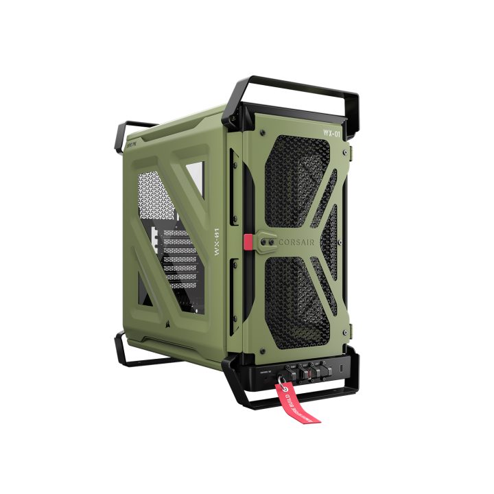 Corsair Warthog Mid-Tower Case Green CC-9011350-WW