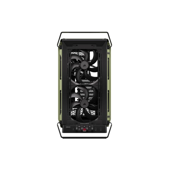 Gabinete Corsair Warthog RS mid-tower verde cc-9011352-ww