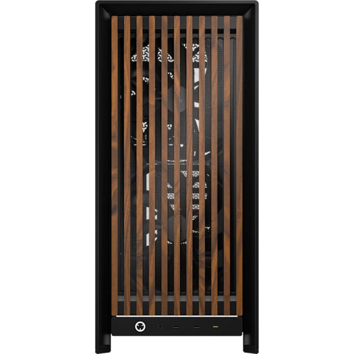 Corsair FRAME 5000D WOOD RS Midi Tower Black, Walnut (CC-9011353-WW)