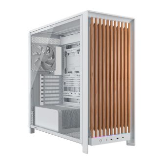 Corsair FRAME 5000D WOOD RS Midi Tower Nuez, Blanco (CC-9011354-WW)