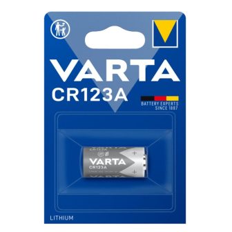 Blister pilas Varta litio 3V CR123A (6205301401)