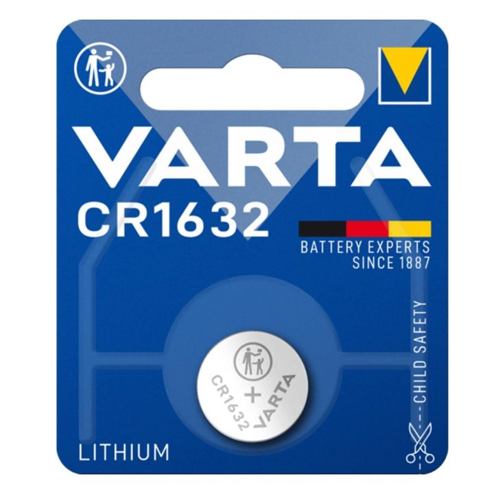 Varta Lithium Button Battery Blister 3V CR1632 (6632112401)
