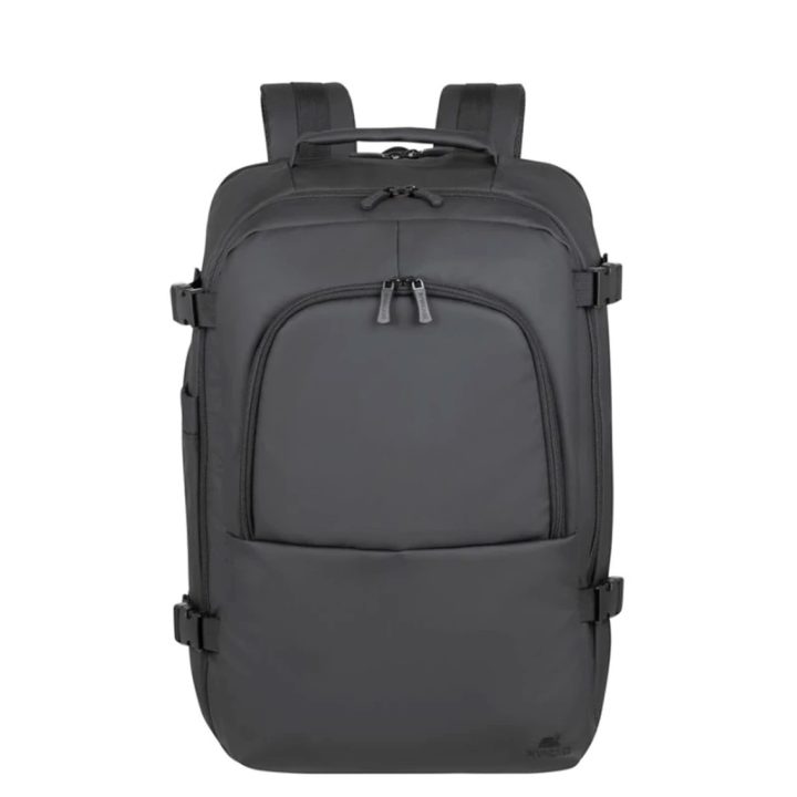 RIVACASE 8465 Tegel ECO negro coated mochila portá (8465 Black ECO)