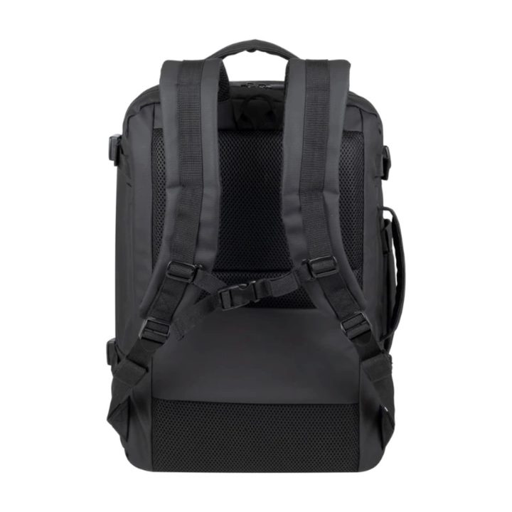 RIVACASE 8465 Tegel ECO black coated laptop backpack (8465 Black ECO)