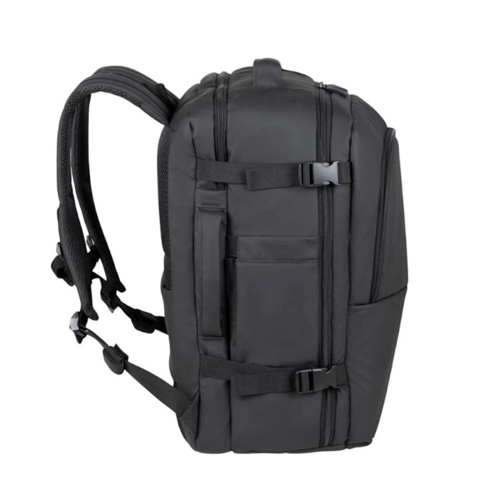 RIVACASE 8465 Tegel ECO preto coated mochila portátil (8465 Black ECO)