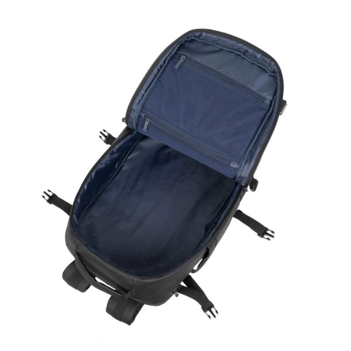 RIVACASE 8465 Tegel ECO preto coated mochila portátil (8465 Black ECO)