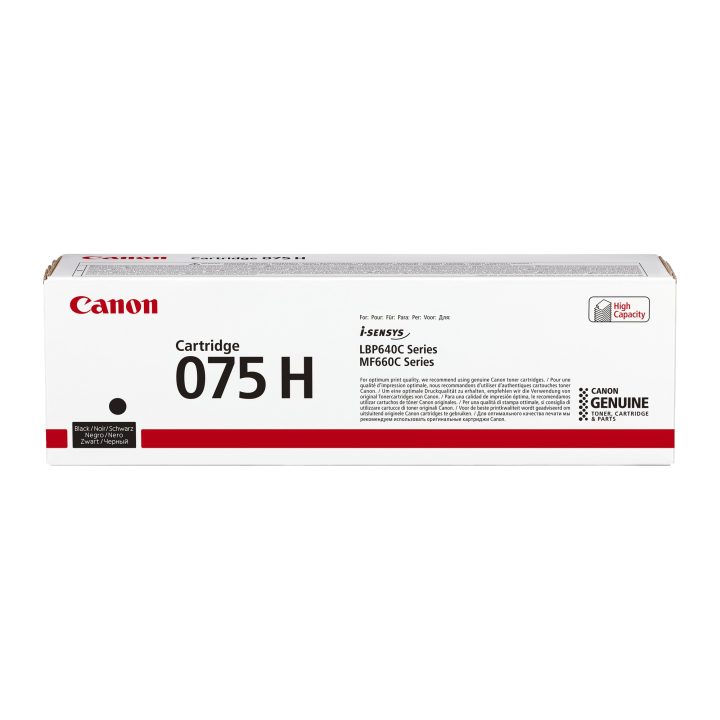 Canon 075 H cartucho de toner 1 peça(s) Original Preto