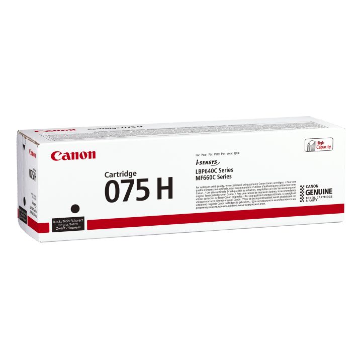 Canon 075 H Toner Cartridge 1 piece(s) Original Black