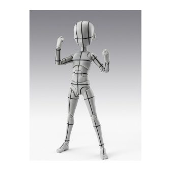 Figura Tamashii Nations Body-Kun Ken Sugimori Edition Wireframe Gray…