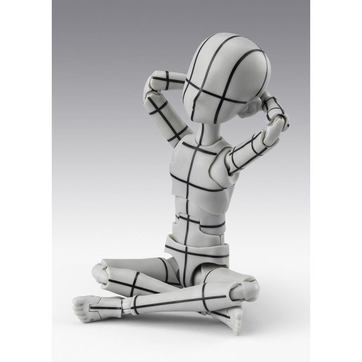 Tamashii Nations Body-Kun Ken Sugimori Edition Wireframe Gray Color…