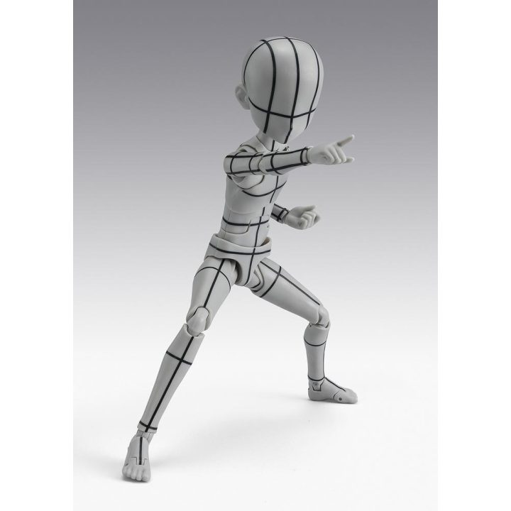 Figura Tamashii Nations Body-Kun Ken Sugimori Edition Wireframe Gray…