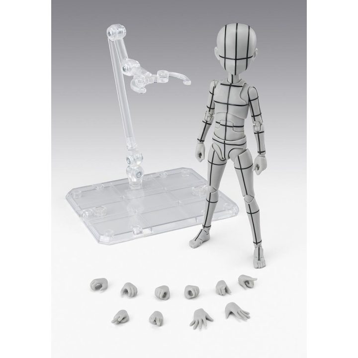 Figura Tamashii Nations Body-Kun Ken Sugimori Edition Wireframe Gray…