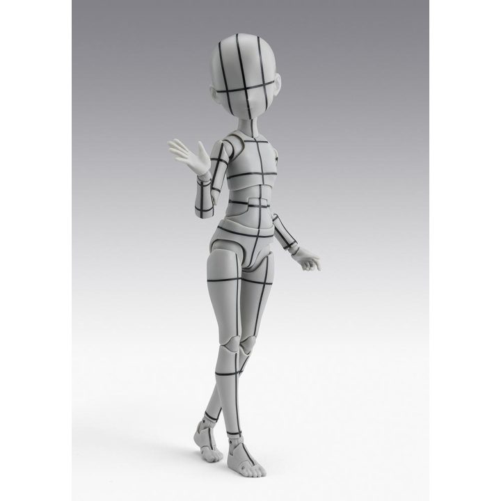 Figura Tamashii Nations Body-chan Ken Sugimori Edition Wireframe Gray…