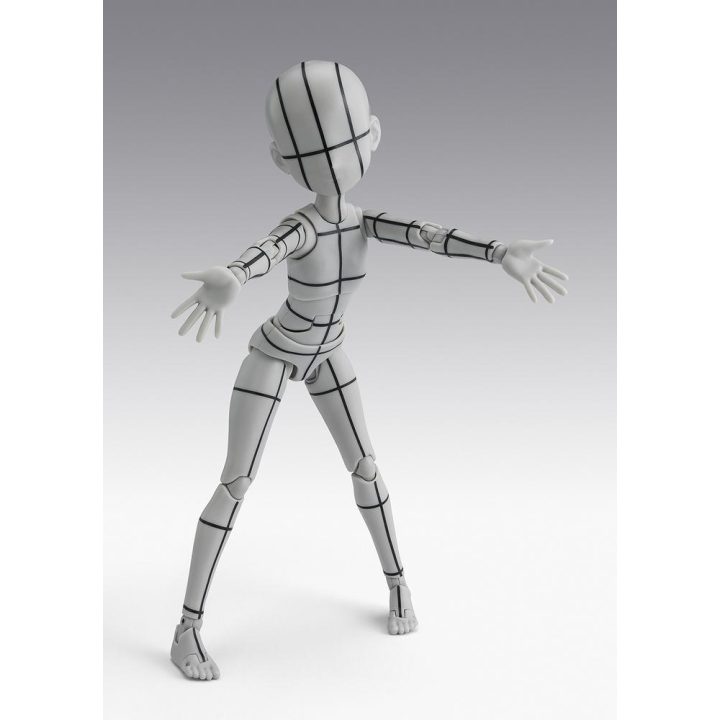 Tamashii Nations Body-chan Ken Sugimori Edition Wireframe Gray Color…
