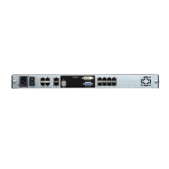 ATEN KL1108VN consola de rack 19" Negro 1U