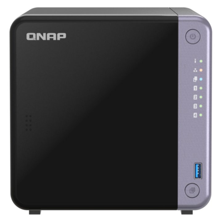QNAP TS-432X NAS Torre Alpine Alpine AL-524 4 GB DDR4 QNAP QTS Negro