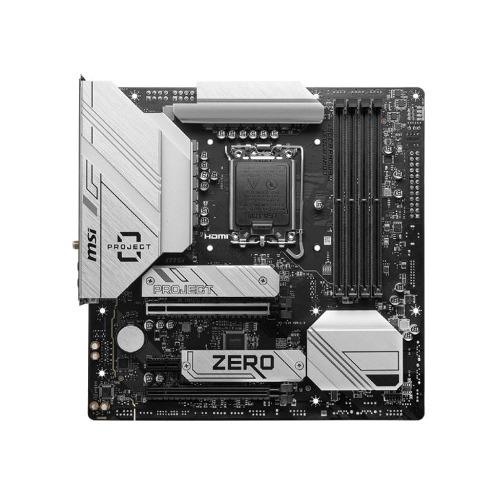 MSI B760M Project Zero Intel B760 LGA 1700 micro ATX