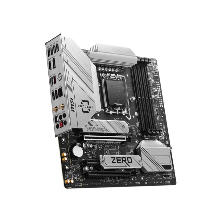 MSI B760M Project Zero Intel B760 LGA 1700 micro ATX
