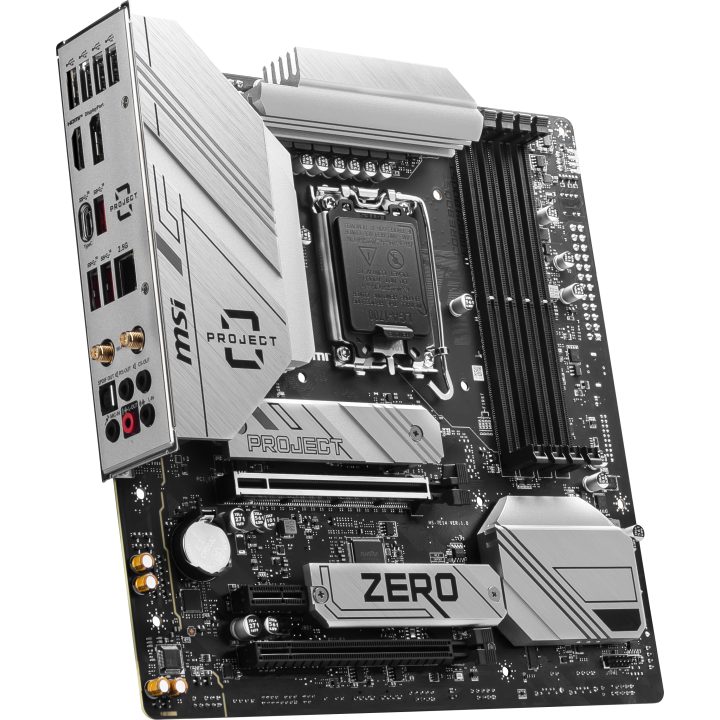 MSI B760M Project Zero Intel B760 LGA 1700 micro ATX