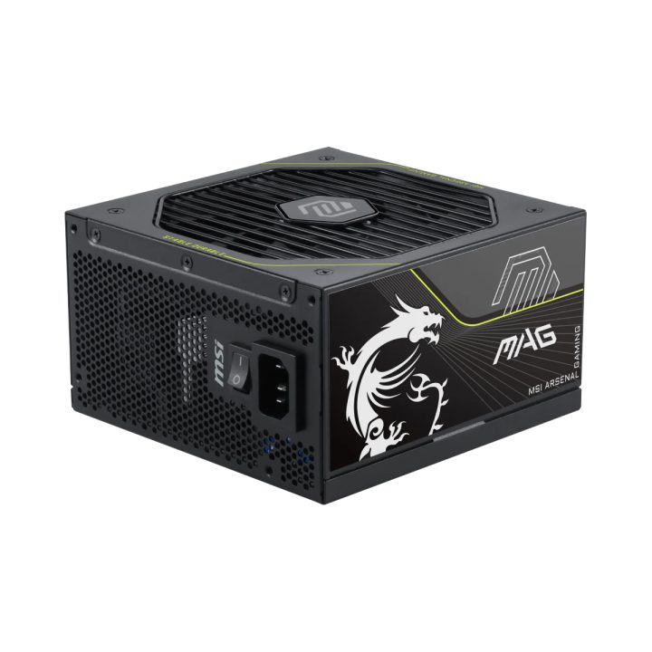 Fonte de alimentação MSI MAG A1200PLS PCIE5, PSU, 1200W, 80 PLUS…