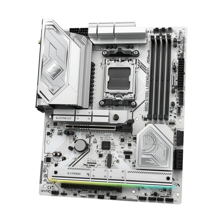 Placa ASRock B850 Steel Legend Wi-Fi, AMD, AM5, B850, USB20G, WIFI7…