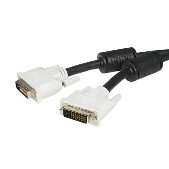 StarTech.com Cabo DVI-D de Ligação Dupla de 5m - Macho para Macho
