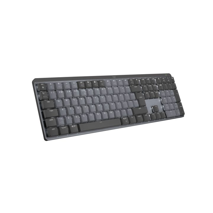 Logitech MX Mechanical Wireless Keyboard RF + Bluetooth US…