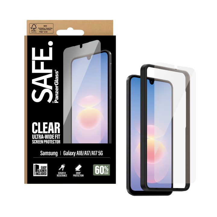 PanzerGlass SAFE. by ® Screen Protector Samsung Galaxy A18 | A17 |…