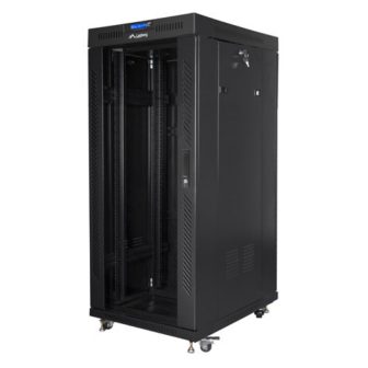Lanberg FF01-8027-12BL 27U Rack Cabinet or Standalone Rack Black