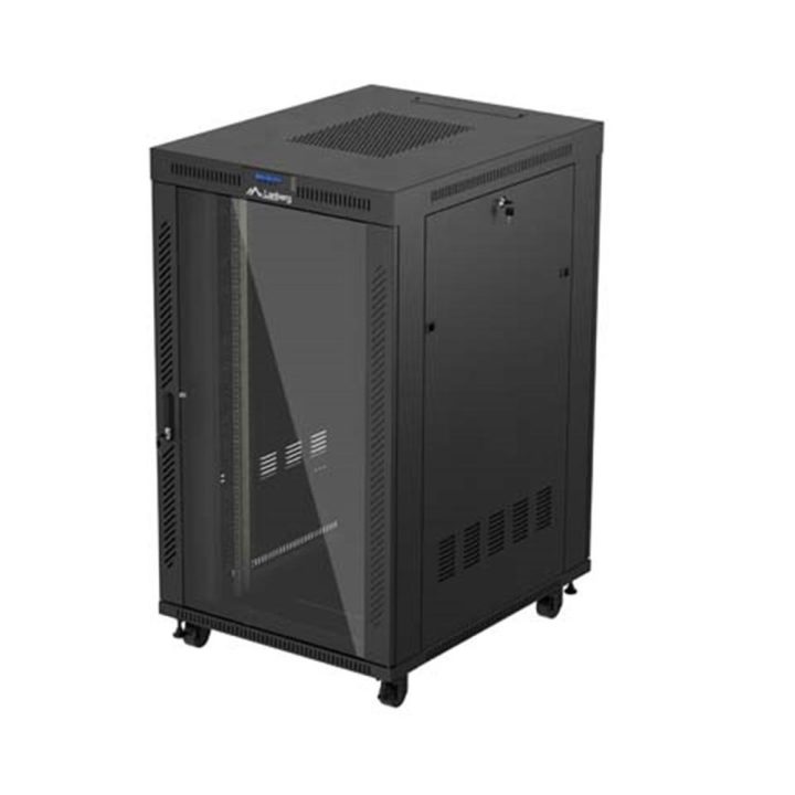 Lanberg FF01-8027-12BL armário rack 27U Rack ou bastidor independente…