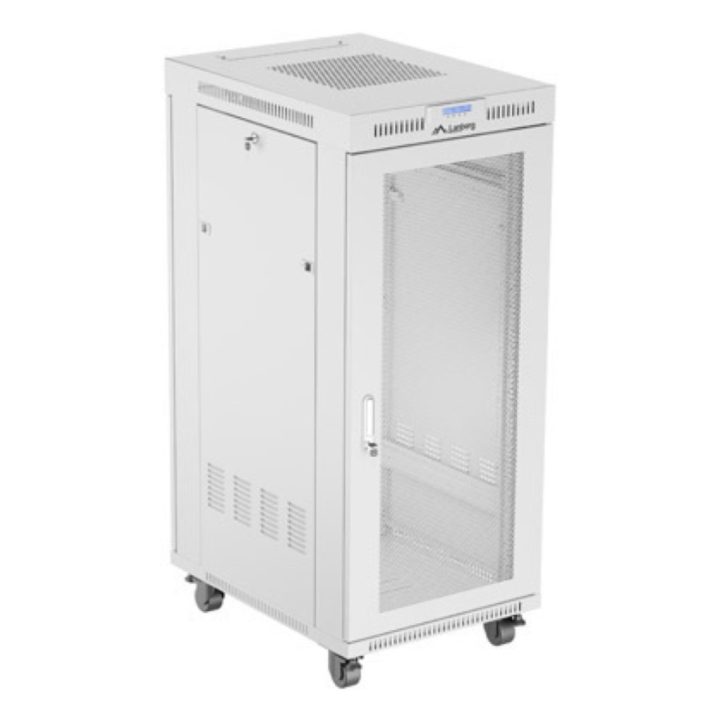 Lanberg FF01-6827-23SL 27U Rack Cabinet Floor Standing Gray
