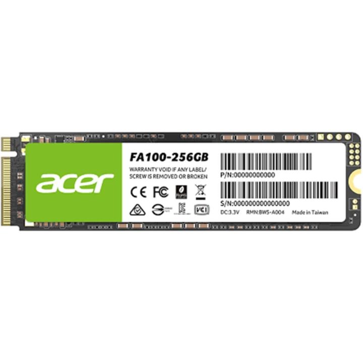 Acer FA100 256 GB M.2 PCI Express 3.0 NVMe 3D NAND