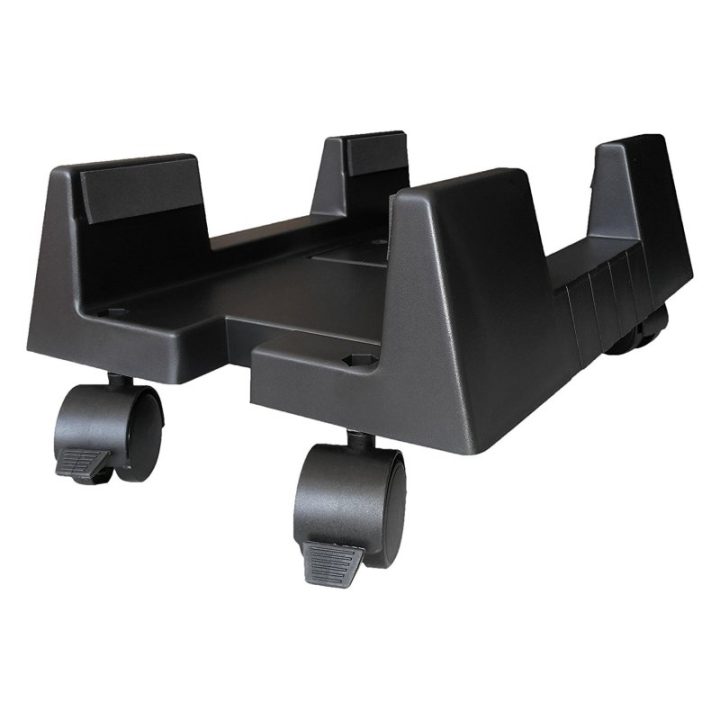 Ewent EW1290 soporte de CPU Carro para equipo informático Negro