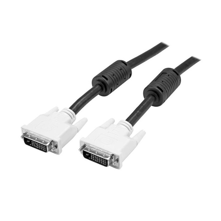 StarTech.com Cable de 5m DVI-D de Enlace Doble - Macho a Macho