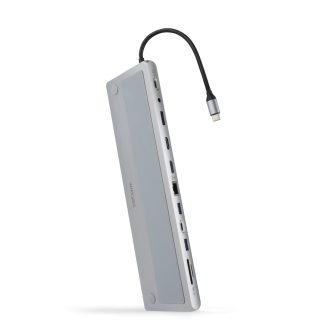 Nanocable HUB USB-C 12 en 1, Conversor USB-C 3.1 a 3xUSB-A 3.0 +…