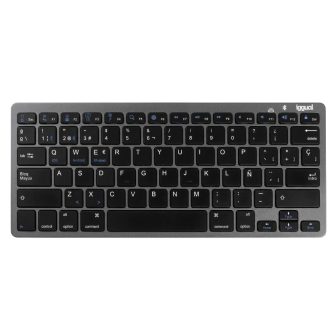 iggual Teclado Bluetooth Slim TKL-BT negro 2 canal