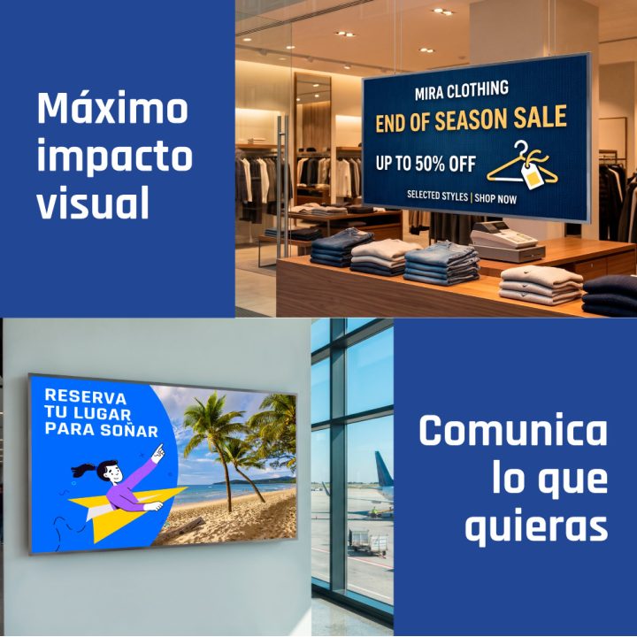 iggual 4K 43" High Brightness Signage Display