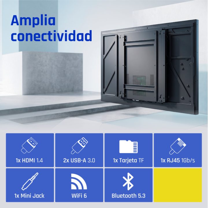 iggual Ecrã de sinalização 4K 43" Alto Brilho