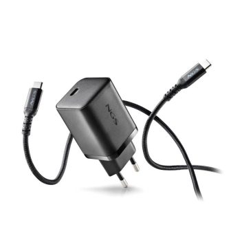 NGS BUD 65W-C Universal Black AC Fast Charging Indoor
