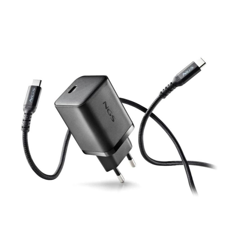 NGS BUD 65W-C Universal Black AC Fast Charging Indoor